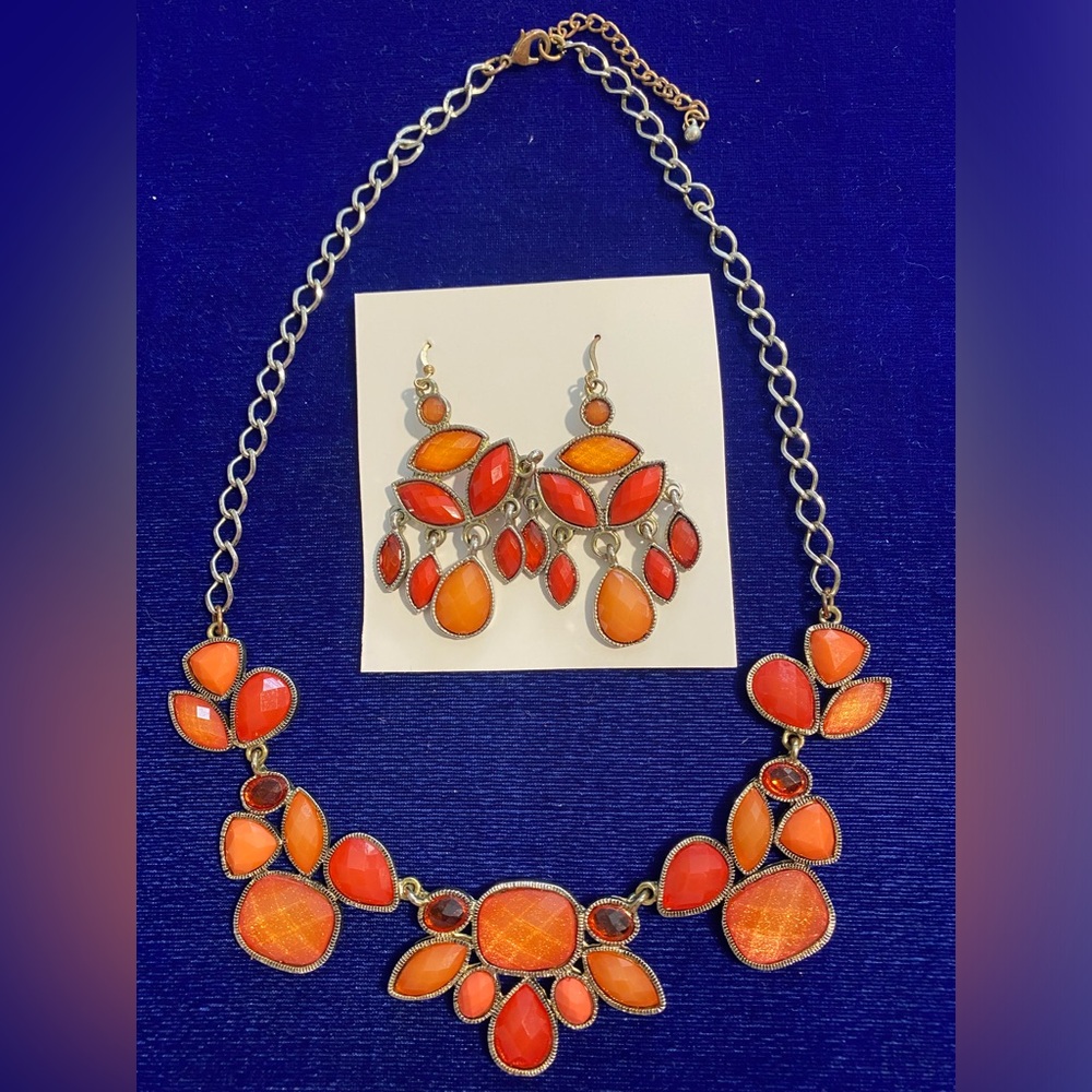 Matching Necklace and Earrings